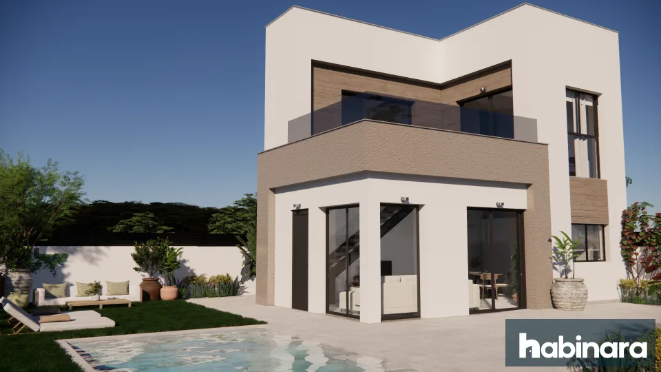 Villa med 3 soverom og privat basseng